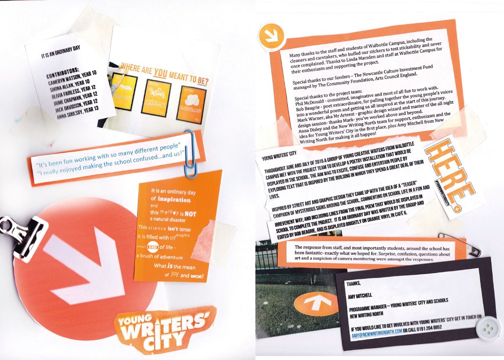 Zine/Booklet Design, double page spreads